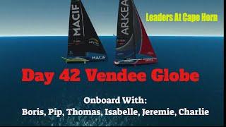 Vendee Globe Day 42 Onboard With Charlie, Pip, Thomas, Jeremie, Isabelle