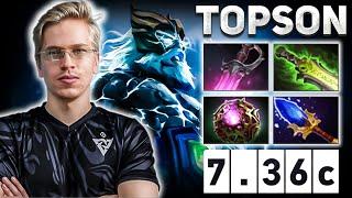 TOPSON Shows Skill on SIGNATURE ZEUS | Dota 2 Zeus 7.36c