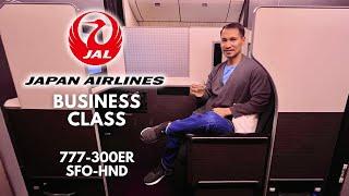 Japan Airlines Business Class | 777-300ER | San Francisco to Tokyo Haneda | SFO - HND