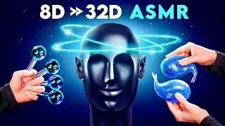 ASMR 8D to 32D! Multi-Layered Triggers for Total Relaxation and INTENSE Tingles! [No Talking | 4K]