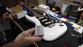 Fender Player II Stratocaster Gets Professional Series Bridge On the Workbench Episode 3