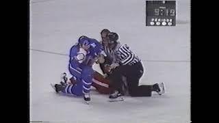 Tony Twist vs Kirk Tomlinson NHL Rds One and Two Sept 17/91