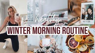 healthy 6AM MORNING ROUTINE | cozy & productive winter habits