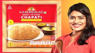 AASHIRVAAD READY TO COOK CHAPPATI | MADE WITH 100% ATTA | NO MAIDA