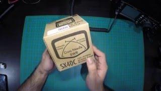 Unboxing Diamond SX40C Cross Needle SWR power meter