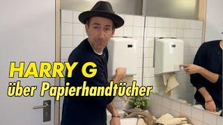 Harry G über Papierhandtücher