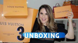 TRIPLE LOUIS VUITTON UNBOXING!!!  | Jerusha Couture