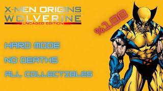X-Men Origins Wolverine Hard Difficulty/All Collectibles/Segmented No Deaths/%100 Full Walkthrough