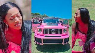 Gift No.8! Bahati Gifts Diana Marua A Brand New Pink Mercedes Brabus As The Grand Finale!