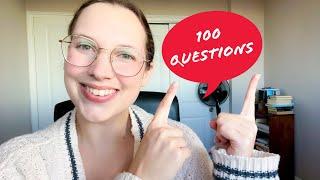 ASMR | 100 Questions for 100 Followers ️