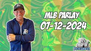 Free MLB Parlay For Today Friday 7/12/24 MLB Pick & Prediction MLB Betting Tips