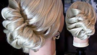 Красивая ракушка | Hairstyles by REM | © Lena Rogovaya #hairstyles