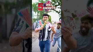 5 Majeedar Holi Gadgets!  #shorts