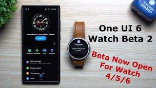 One UI 6 Watch Beta 2 - Everything New! (Beta Now Open For Watch 4/5/6)