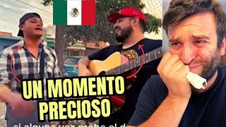 COMPOSITOR MEXICANO SORPRENDE A UN MUCHACHO CANTANDO SU CANCIÓN Y ES MUY EMOCIONANTE| REACCIÓN