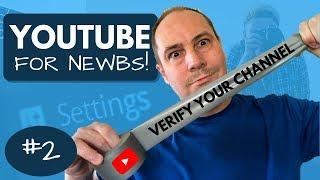 How To Verify A Youtube Account - Unlock Basic Features!