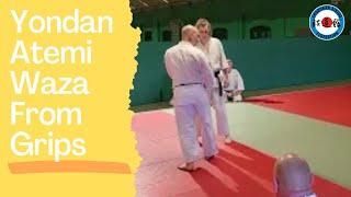 Yondan Atemi Waza From Grips | York Shodokan Aikido