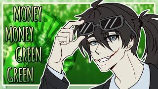 Money money green green // Jeff the killer // Creepypasta [lazy loop sorry ]