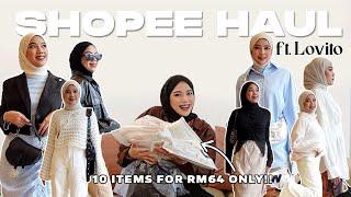 CHEAPEST CLOTHES ONLINE! | Shopee Try-On Haul from Lovito