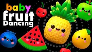 DANCING FRUITS - Smoothie Mix ‍ Sensory Video with Dance Music