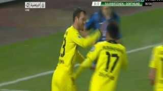 0-1 Saarbrucken - Borussia Dortmund GOAL JULIAN SCHIEBER 3/12/13 HD Саарбрюкке-Дортмунд Шибер