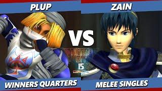 Tipped Off 15 - Zain (Marth) Vs. Plup (Sheik) Smash Melee - SSBM