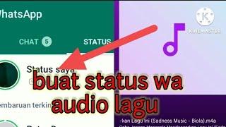 cara membuat status wa musik bergambar 2022 #belajartutorial