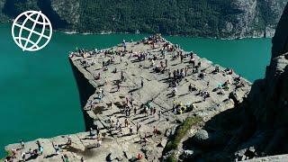 Pulpit Rock (Preikestolen), Norway  [Amazing Places]