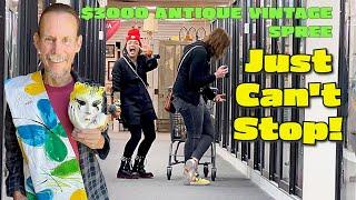 Giant Mall, Giant Haul! YouTubers Antique Vintage Shopping