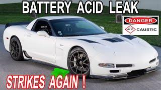 Battery ACID Severely Damages Yet Another C5 Corvette (Here's How To FIX the MESS!)