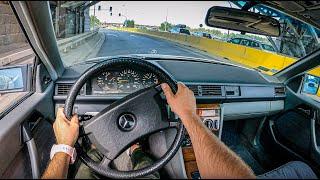 1988 Mercedes W124 Coupe | POV Test Drive #874 Joe Black