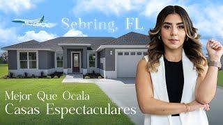 Casas Nuevas en el corazón de la Florida. Acabados de ALTA CALIDAD en Sebring, Florida. No CDD.