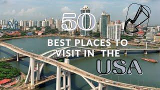 50 Best Places to Visit in the USA - Travel video