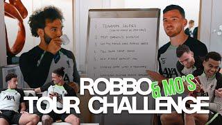 ROBBO'S TOUR CHALLENGE! Hilarious contests and surprises with Mo Salah