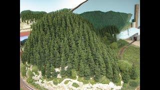 Pine Tree Scenery scratch build Tutorial