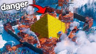 Living in a Unraidable Clan Pyramid Base in Rust
