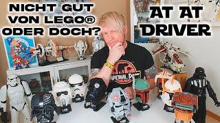 Wieder Aufkleber und farbige Achsen bei LEGO® & sonst so? Mir gefällt es! | AT-AT Pilot Helm 75429