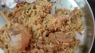 my first video chicken briyani recipe