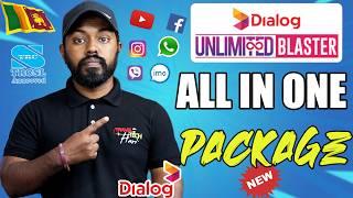 Dialog Unlimited Blaster with Anytime Data 2024 Dialog New Package Tamil  @TravelTechHari