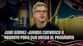 Juan Gómez-Jurado convence a Reverte para que venga al programa | #LaRevuelta 01.10.2024