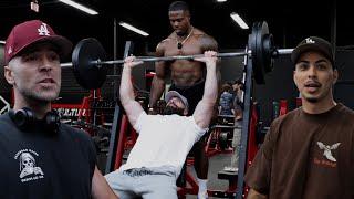 SHOULDER DAY W/ SIMEON PANDA AND BRADLEY MARTYN....