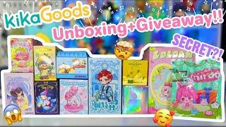 KIKAGOODS UNBOXING & GIVEAWAY (CLOSED) ** WE PULLED A SECRET?! ** PLUSH, BJD, BEANS, AND MORE!!