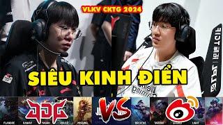 [VLKV CKTG 2024] Highlight JDG vs WBG full: Siêu kinh điển | JD Gaming vs Weibo Gaming | LPL 2024