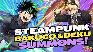 Unexpected UR+! Steampunk Bakugo and Deku Summons! | My Hero Ultra Impact