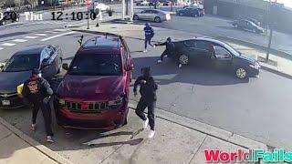 Armed Carjacking Fails | INSTANT KARMA | Self Defense | Victims Fight Back | #worldfails