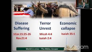 World in Crisis - The Bibles Answer