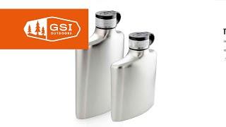 GSI Outdoors | Glacier Stainless Hip Flask - Durable Drinkware