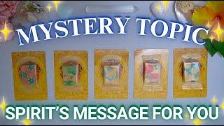 MYSTERY READING  What Does Spirit Want to Tell You?  Detailed Pick a Card Tarot Reading