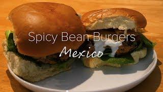 How to make Spicy Bean Burgers | Mexico