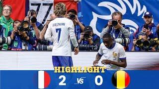 France vs Belgium highlights | France vs Belgium 2-0 full extended highlights #football #highlights